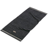 HANDTÜCHER WELLNESS WELLE DARK GREY - 820 - Grau, Textil (50/100cm) - MÖVE
