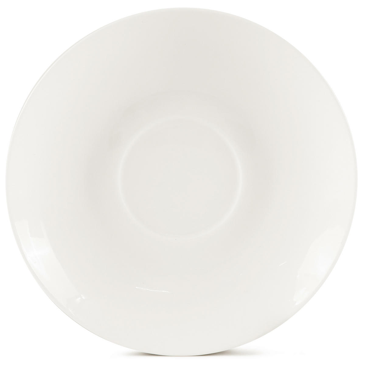 TASSEN-SET mit Untertasse AD BELLA 6-tlg,Porzellan, ecru - Ecru, Keramik (15/8/15cm) - KONSIMO®
