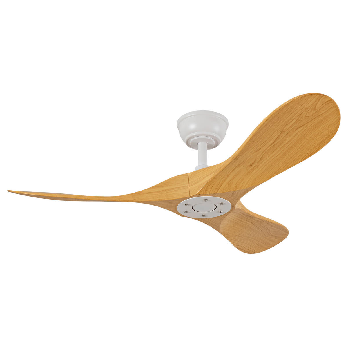 DECKENVENTILATOR DE-16227 42 Zoll mit Fernbedienung & reversibel Holzfarbe - Naturfarben, Kunststoff (107/107/38cm) - ComfortXL