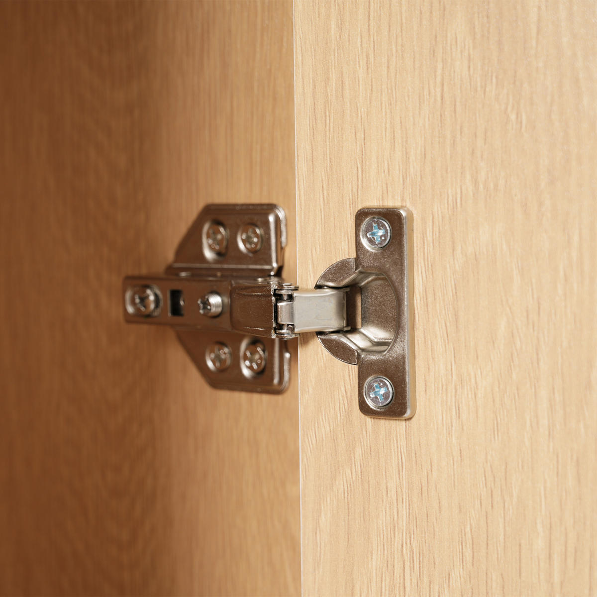 HOCHSCHRANK in Naturfarbe Badezimmerschrank mit Schubladen und Regalböden für Badezimmer, B40/T30/H172 cm - Naturfarben, Holzwerkstoff (40/172/30cm) - STILVORA