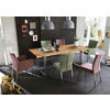ESSTISCH TOPS&TABLES - Beige/Silberfarben, Holz/Metall (100/200/77cm) - SAM