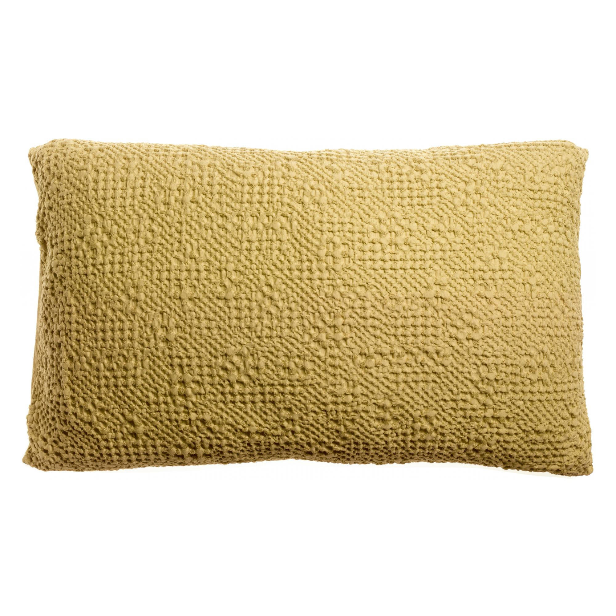 KISSEN Tana gold 40 x 65 cm - Goldfarben, Textil (40/65cm) - Vivaraise