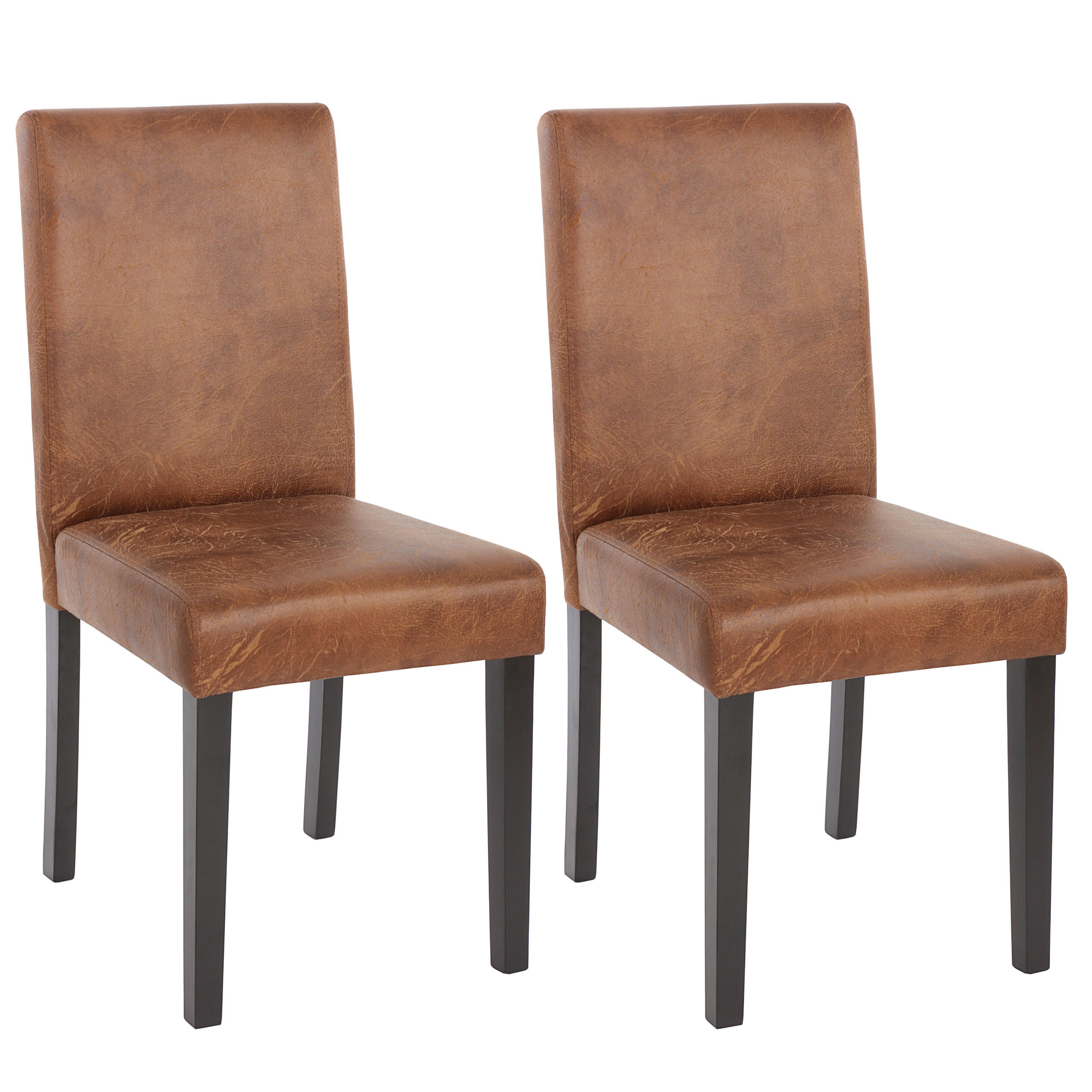 Chefgastro Esszimmerstuhl Braun 43x90x56 cm