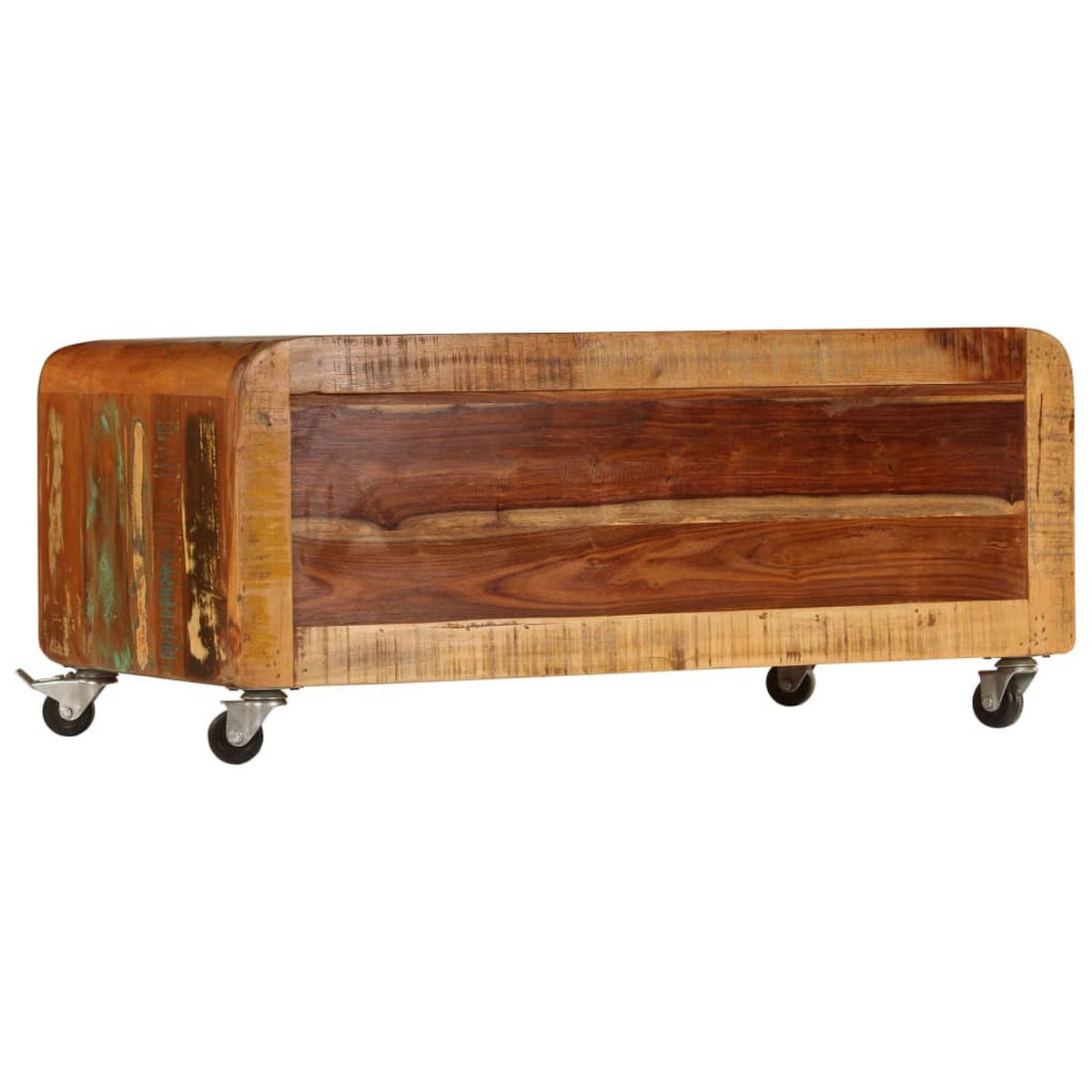 COUCHTISCH 85x55x40 cm Altholz Massiv - Multicolor, Holzwerkstoff (85/55/40cm) - furnicato