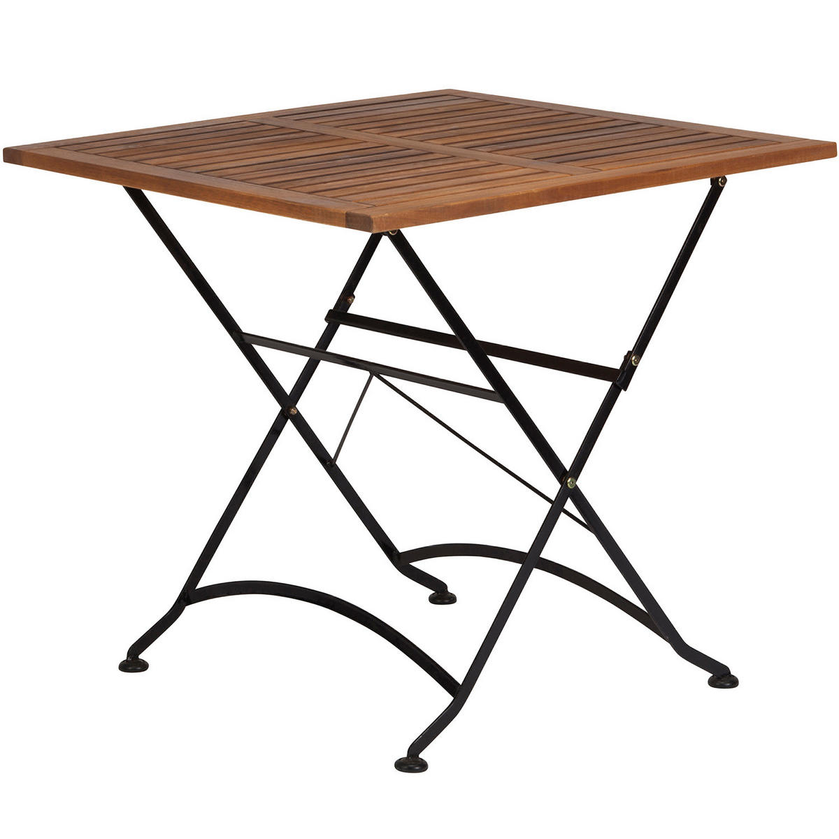 GARTENMÖBEL-SET (3-teilig) Parklife - Schwarz, Holz/Metall - BUTLERS