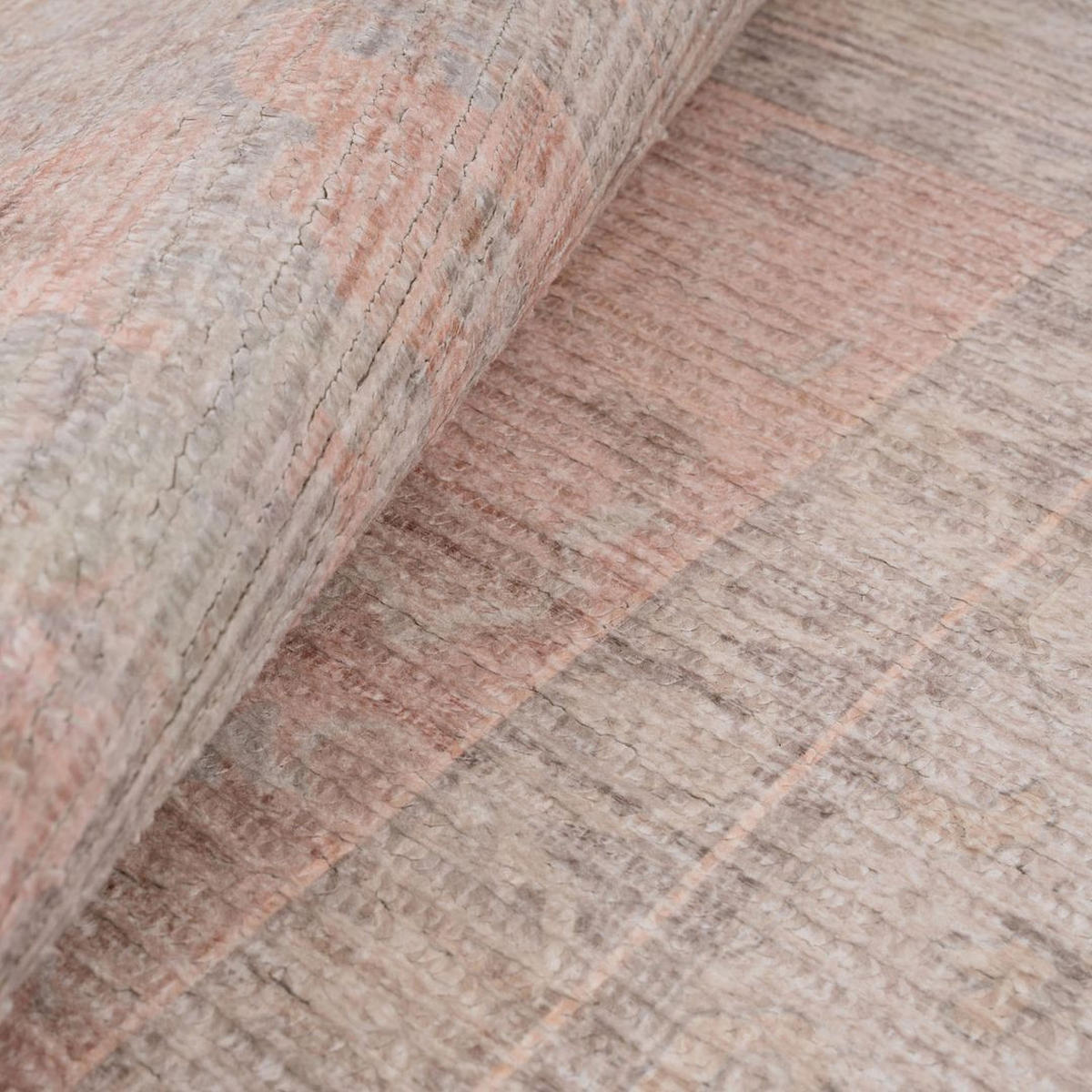 VINTAGE-TEPPICH Ishani Clara Beige - Beige, Textil (191/279cm) - Kukoon Rugs