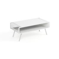 COUCHTISCH TORPE - Weiß, Holzwerkstoff (60/121/45cm) - Meblini