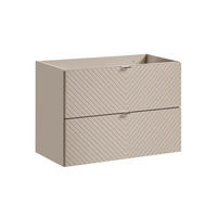 WASCHTISCHUNTERSCHRANK 80cm Manoa Kaschmir - Beige, Holzwerkstoff (80/57/40cm) - Petits-meubles