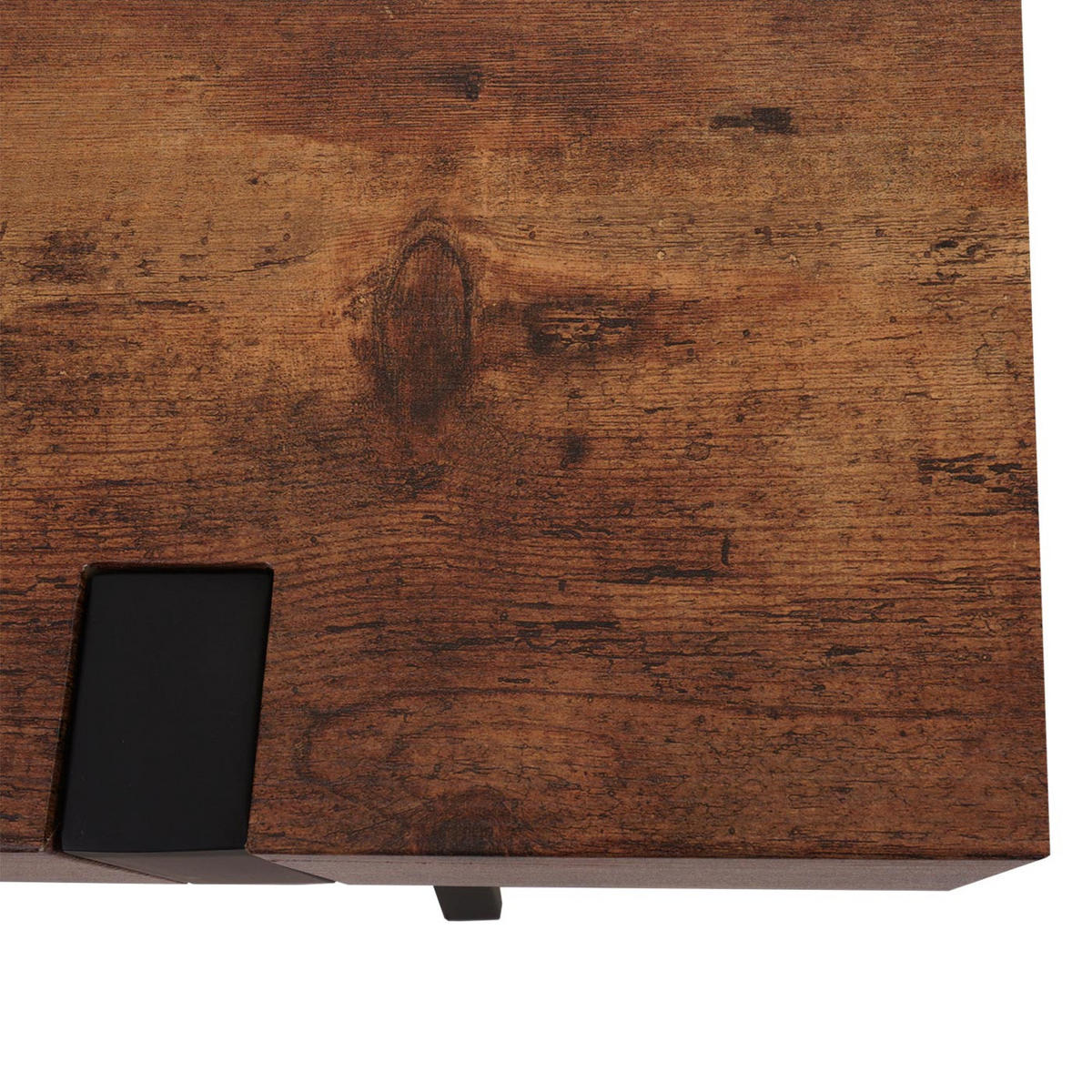 TV-RACK Eiche dunkel - Trüffeleichefarben, Holz (120/42/40cm) - MCW