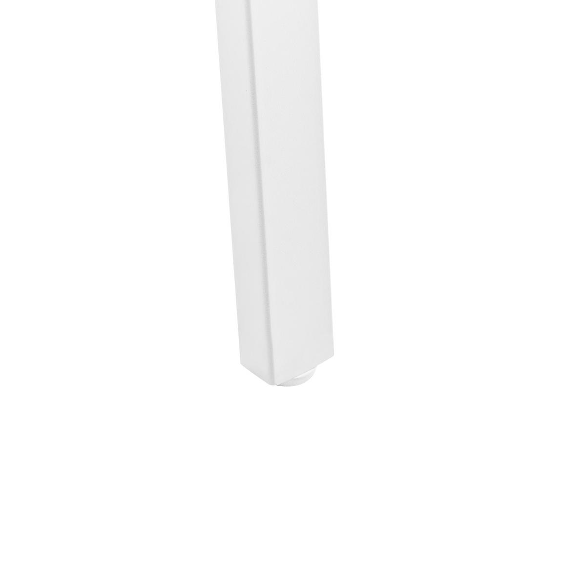 SKRIVBORD vitt 107/48 cm Kofoten - Vit, Träbaserade material (48/107/76cm) - Beliani
