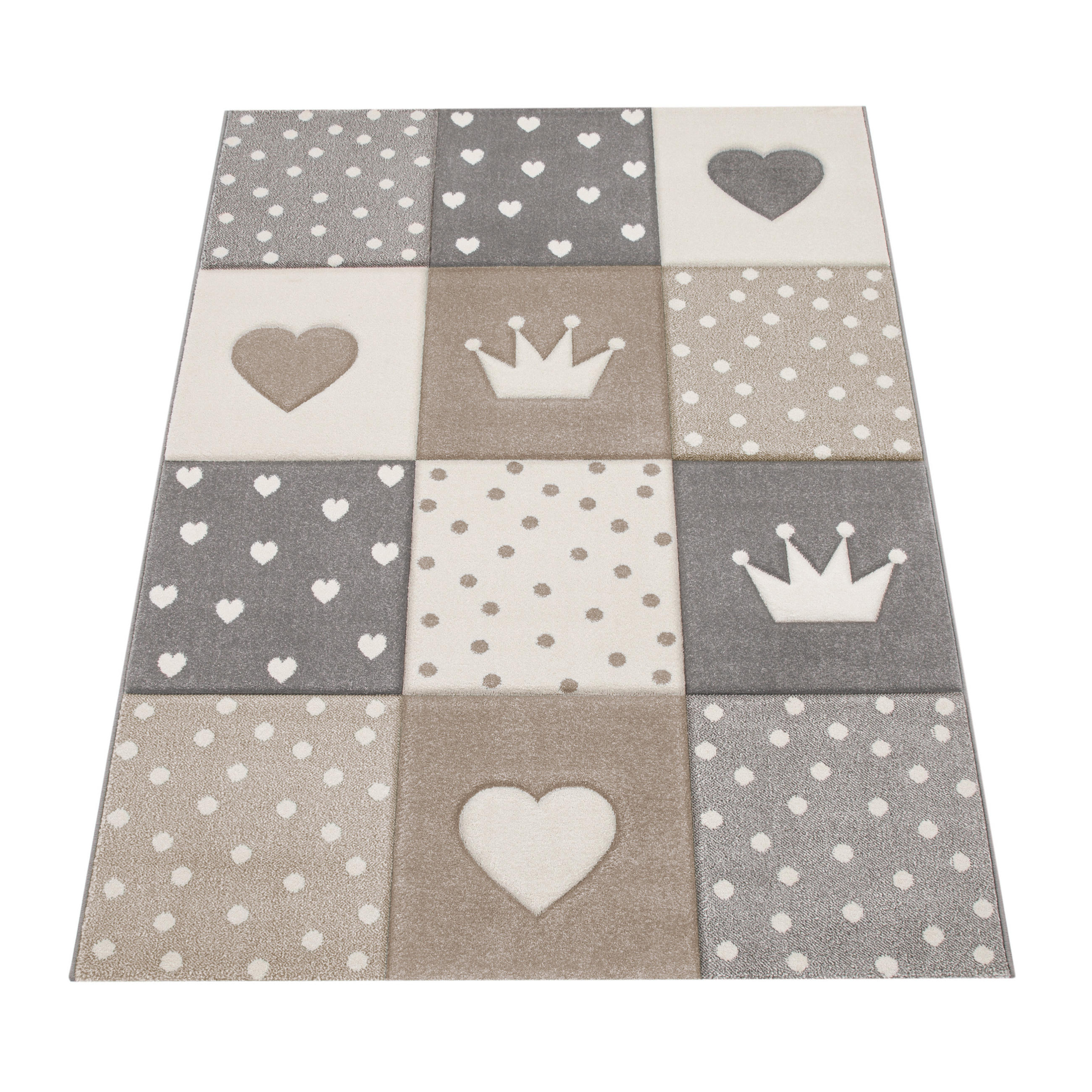 KINDERTEPPICH 80/150 cm Cosmo 339 - Beige, Textil (80/150cm) - Paco Home