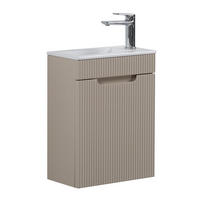 GÄSTE-WC-MÖBELSET Thermis 2 Teile Cashmere - 40 x 22 x 53 cm - Kaschmir, Holz (40/53/22cm) - Badplaats