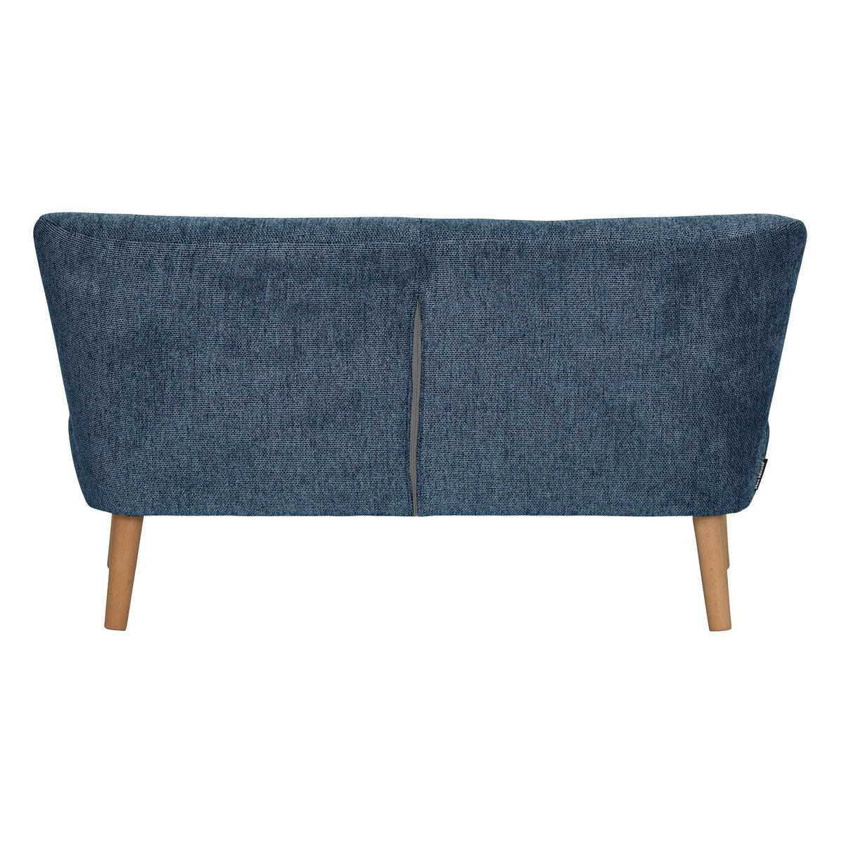KINDERSOFA 2-Sitzer Katya Flachgewebe dunkelblau - Dunkelblau, Kunststoff (97/54/50cm) - 58aufmkessel