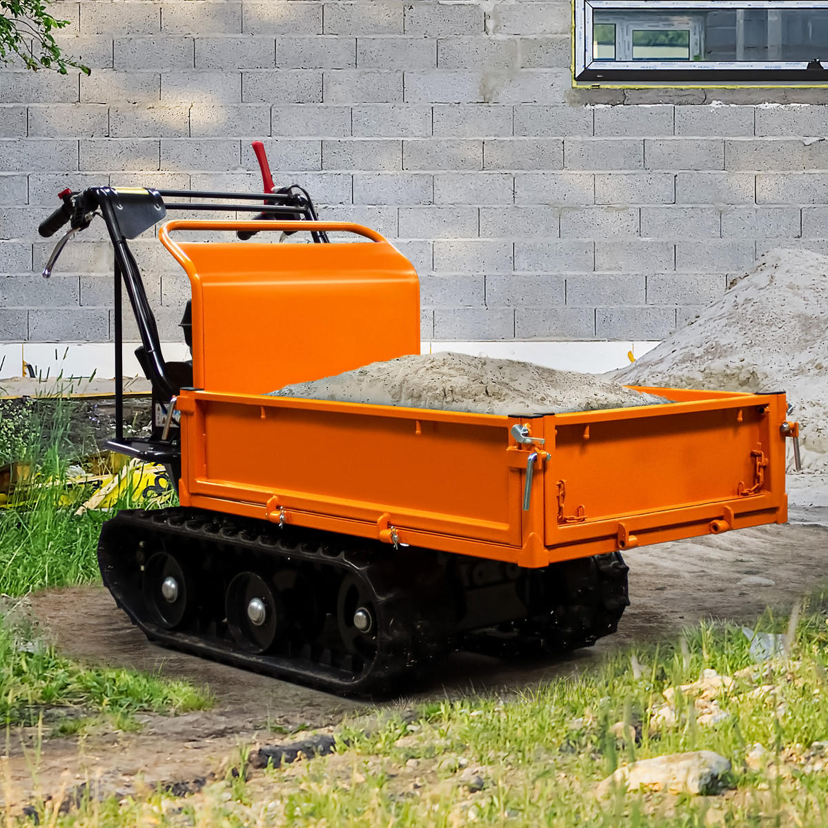RAUPENTRANSPORTER Mini Dumper - Orange, Metall (130/1/156cm) - Monstershop