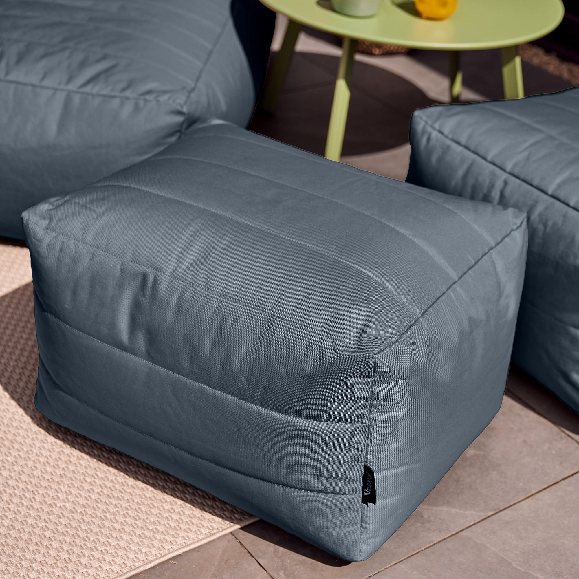 OUTDOORSITZSACK Hocker - Grau, Kunststoff (65/54cm)