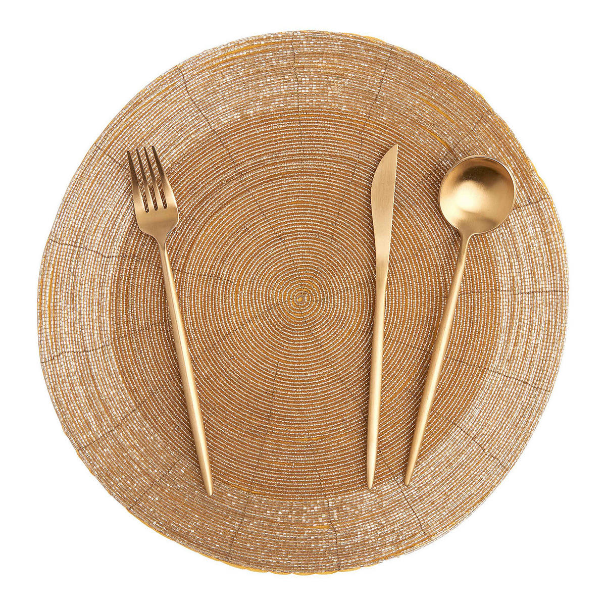 TISCHSET Shine On - Goldfarben, Textil (35/35cm) - Butlers