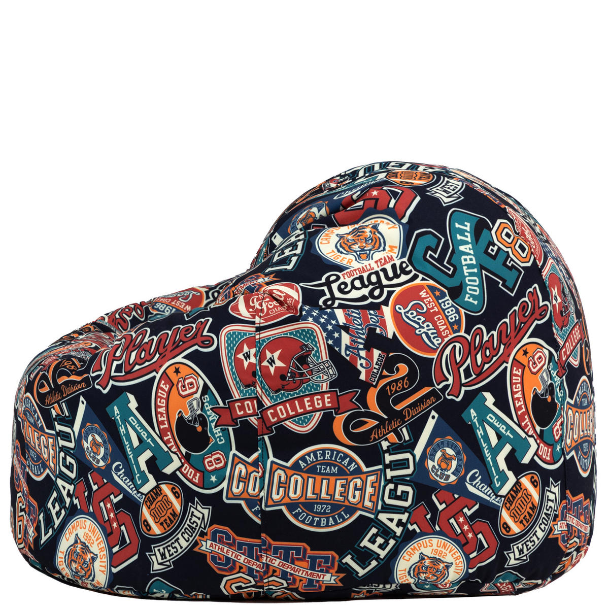 KINDERSITZSACK Kingston Varsity - Multicolor, Textil (80/45/80cm) - icon