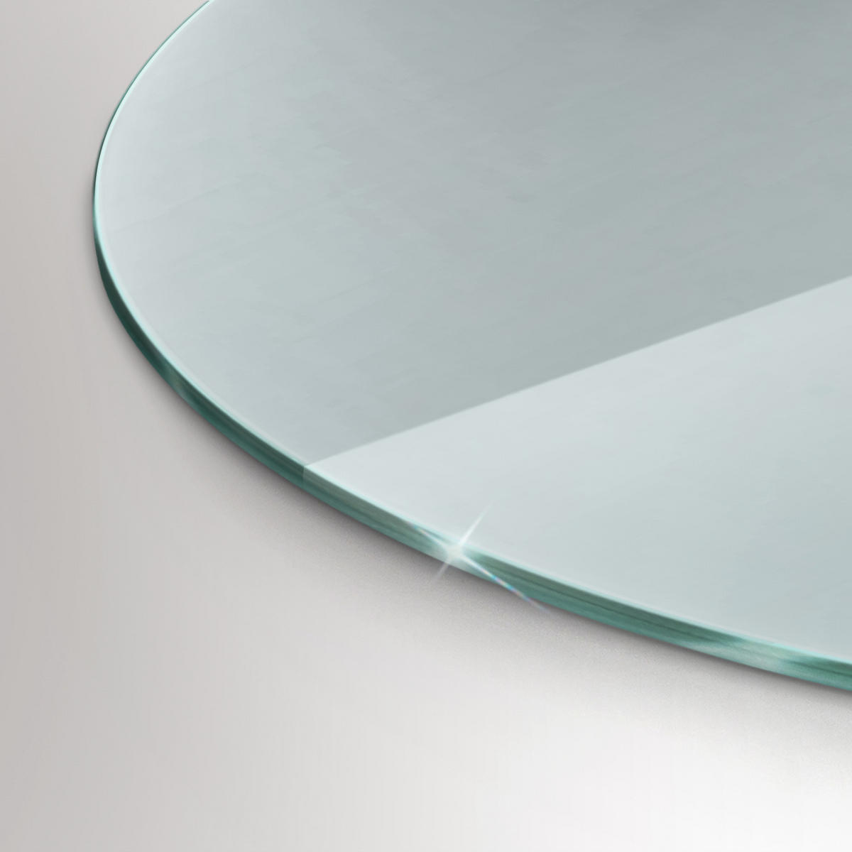 GLASPLATTE für Kamin 80x70 cm - Transparent, Glas (80/70/0.4cm) - ArtPrintCave