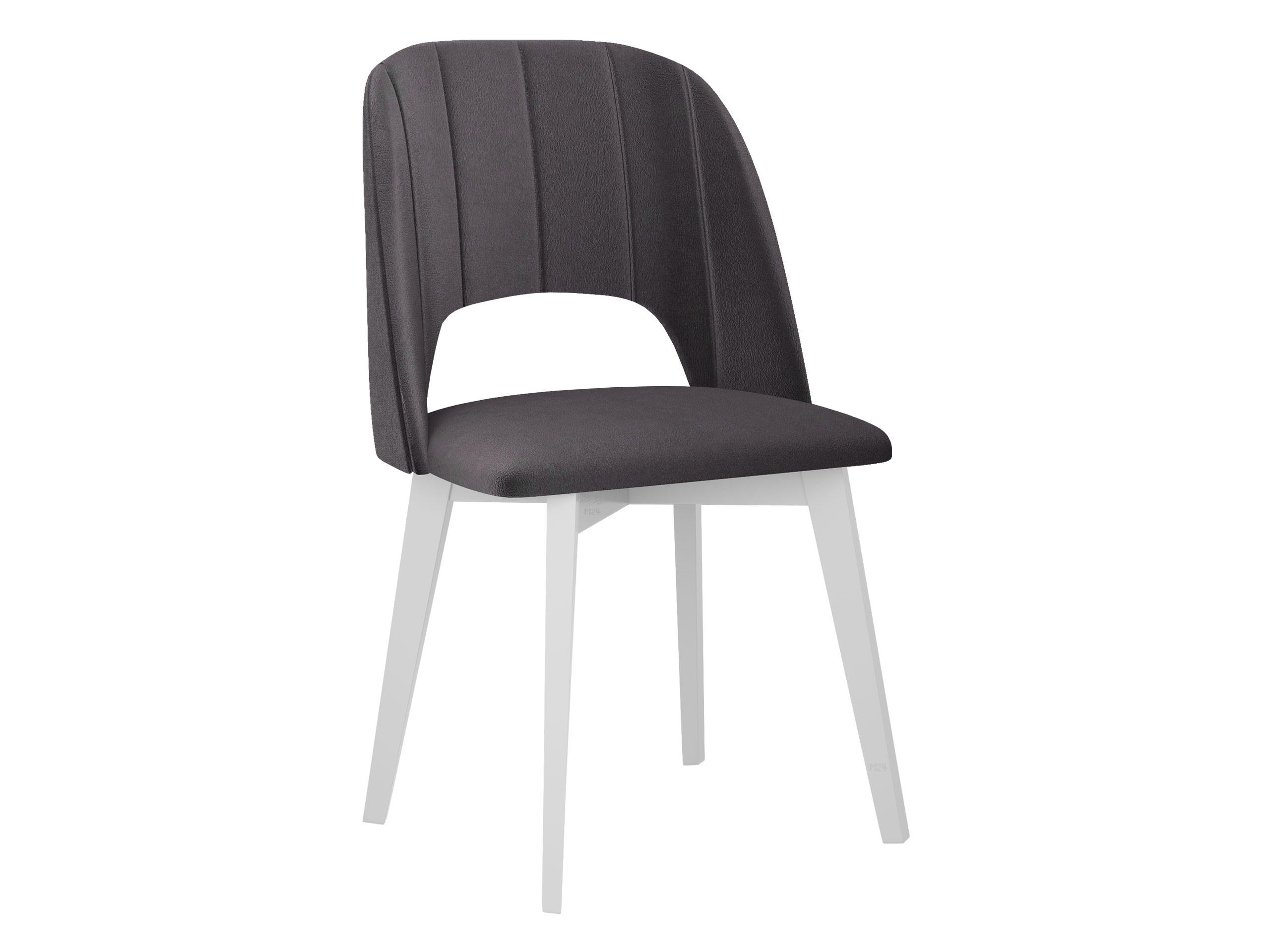 ESSZIMMERSTUHL Monti IV Pik Gerade - Weiß/Grau, Holz/Textil (48/83/54cm) - MIRJAN24
