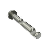 TRÄGER FÜR GARDINENSTANGEN 20 mm Ø, 2-läufig, Trend Edelstahl - Edelstahlfarben, Metall (16.6/4/4cm) - INTERDECO