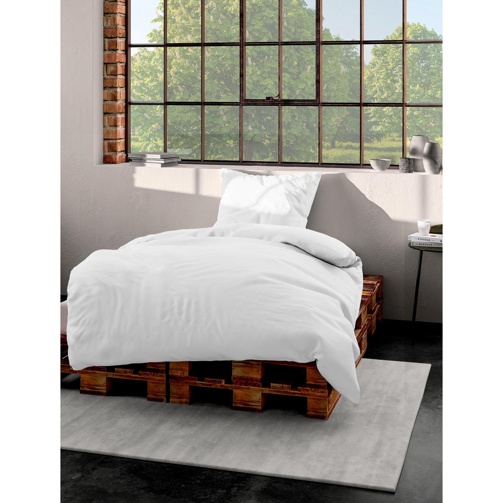 Thumbnail - Bierbaum Bettwäsche, Weiß, Textil, Mode, Rechteckig, 155x220 cm, Oeko-Tex® Standard 100, Schlaftextilien, Bettwäsche, Be...