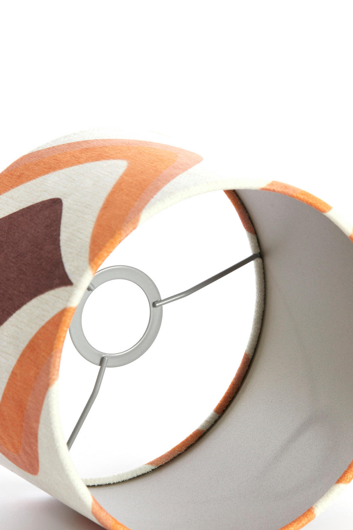 LAMPENSCHIRM Keks Braun Ø20/15 cm - Braun, Textil (20/20/15cm) - Light & Living
