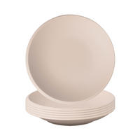 SCHALEN FLACH NewMoon beige ø 25 cm 6er Set - Beige, Keramik (25cm) - Villeroy & Boch