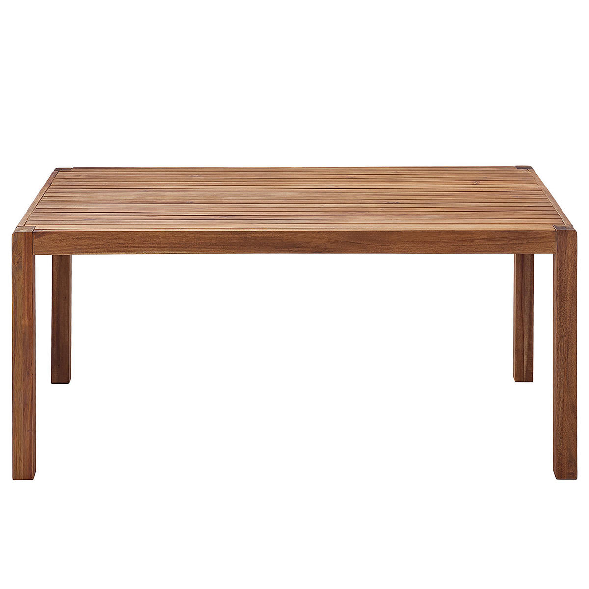 DINING-LOUNGESET - 7-teilig - Akazie massiv / Polyester - Braun / Beige - Beige/Braun, Holz/Textil - home24