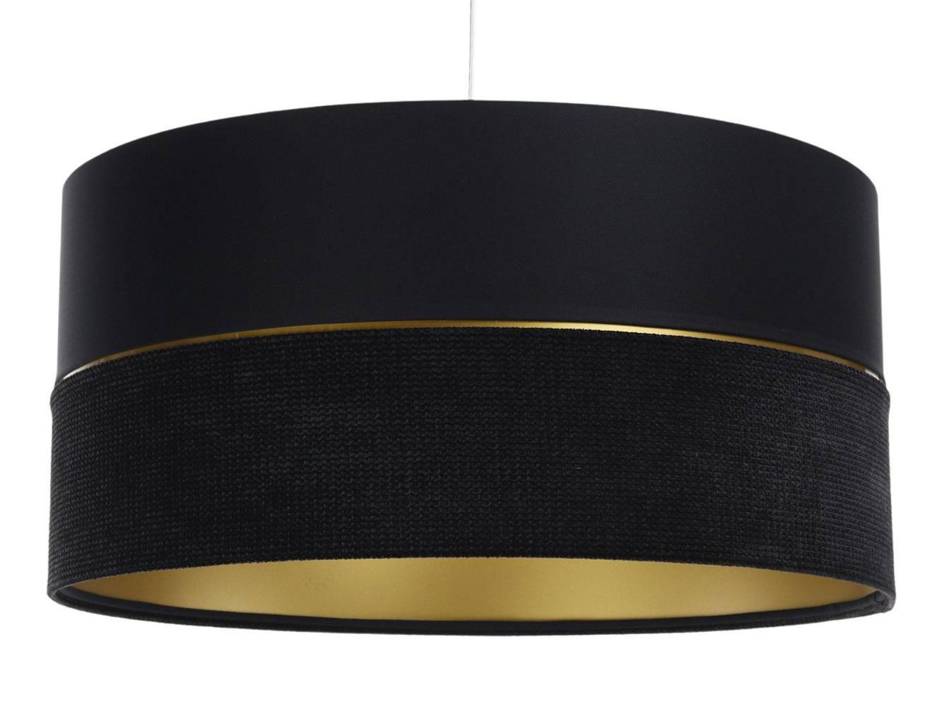 HÄNGELEUCHTE Gold 40/20 cm - Goldfarben/Schwarz, Kunststoff (40/0.6/20cm) - ONZENO