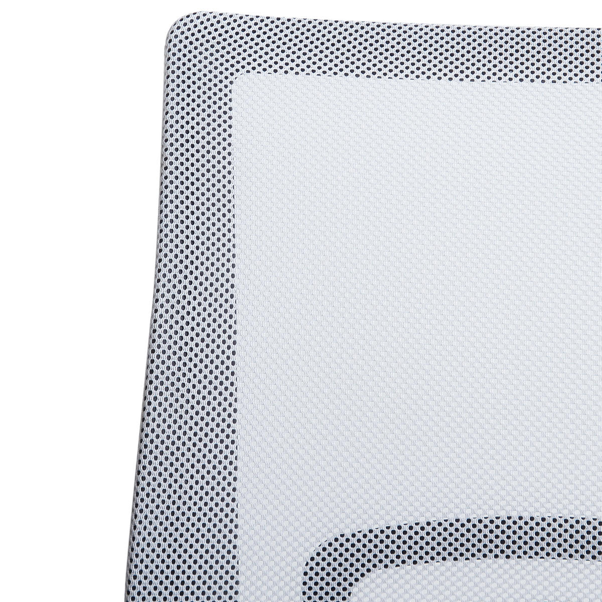 KANCELÁŘSKÁ ŽIDLE Černá/Bílá Solid - černá, textil (60/88/60cm) - Beliani