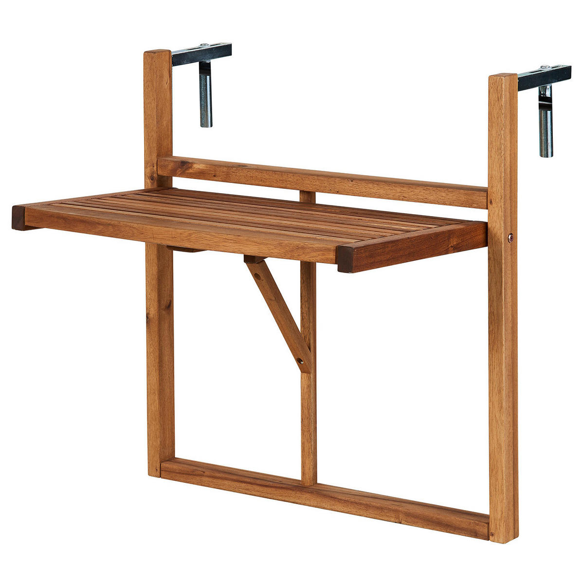GARTENTISCH Lodge - Braun, Holz (40/57/64cm) - Butlers