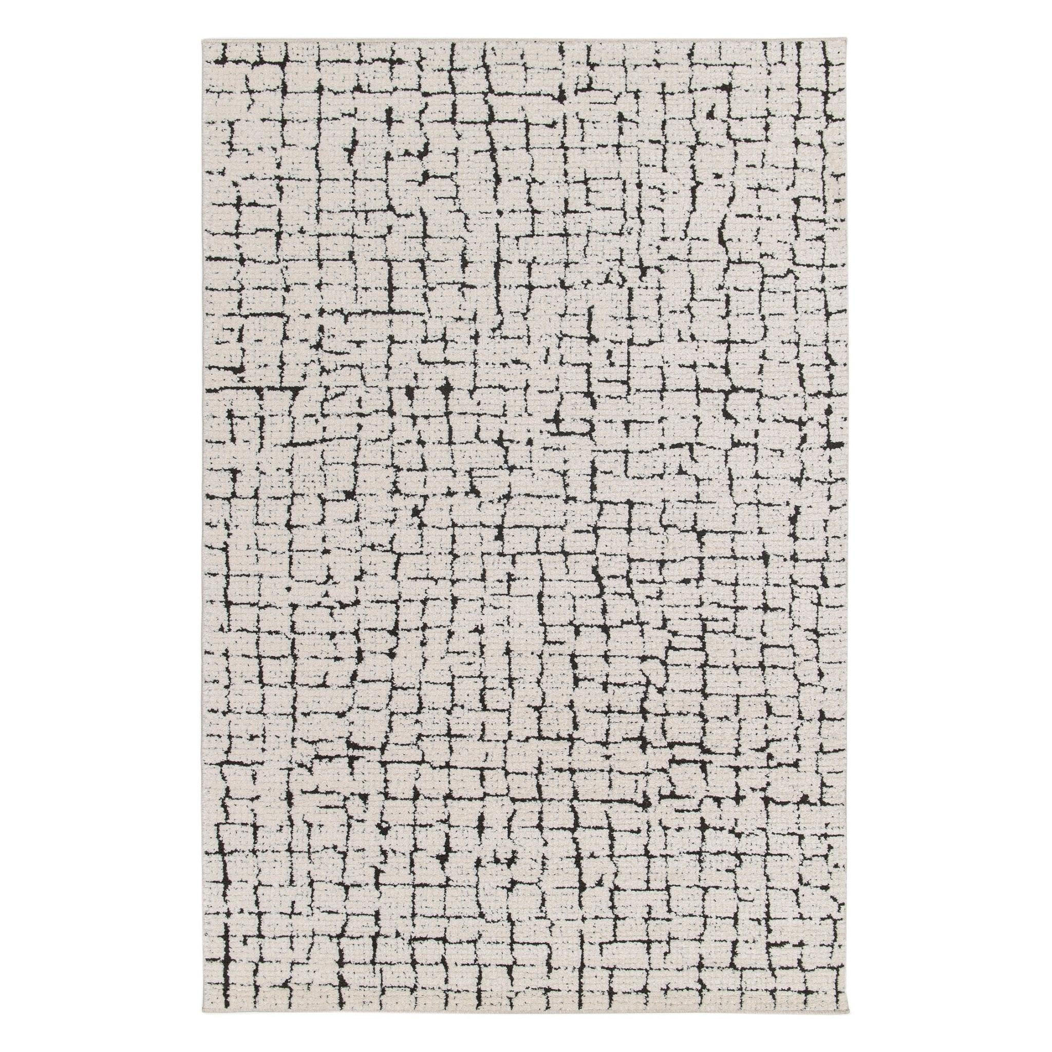 TEPPICH ultrafein mit Skulptureffekt schwarz - Schwarz, Textil (160/230cm) - AFK Living