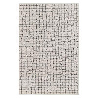 TEPPICH ultrafein mit Skulptureffekt schwarz - Schwarz, Textil (160/230cm) - AFK Living