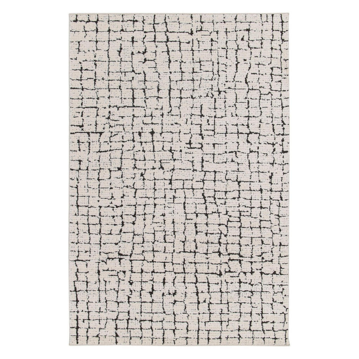 TEPPICH ultrafein mit Skulptureffekt schwarz - Schwarz, Textil (160/230cm) - AFK Living