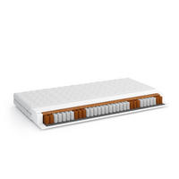 FEDERKERNMATRATZE PRADA Weiß 120x200x18 cm - Weiß, Textil - FURNLUX