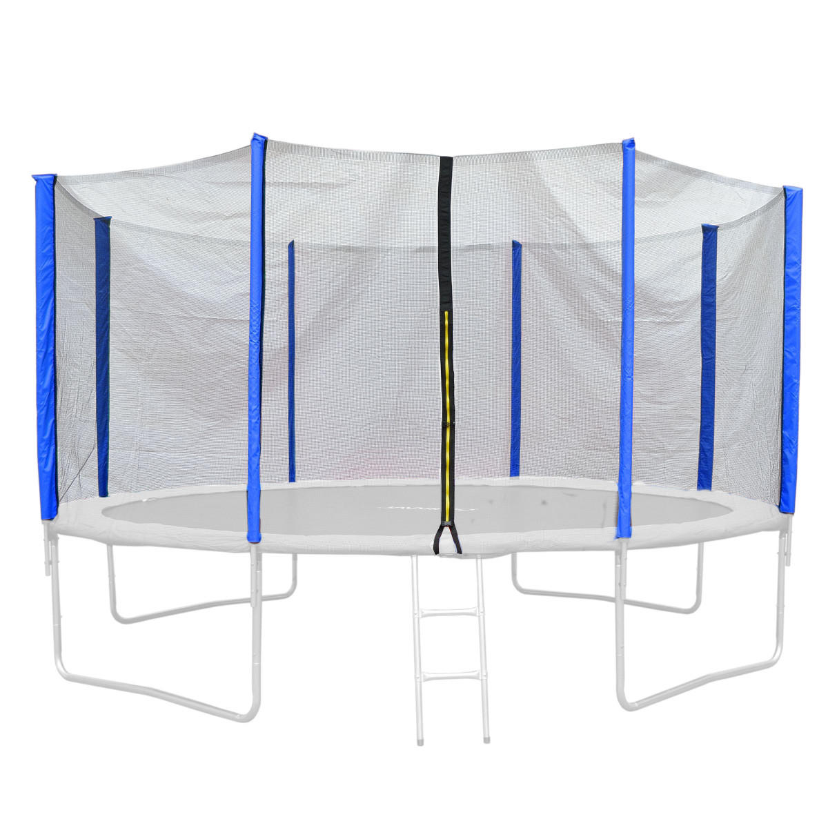 SICHERHEITSNETZ Trampolin 305 cm Blau - Blau, Kunststoff (366/366cm) - JAWINIO