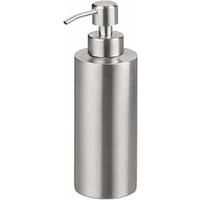 SEIFENSPENDER Edelstahl 250 ml Zylindrisch Für Küche und Bad - Silberfarben, Metall (7/20.5/7cm)