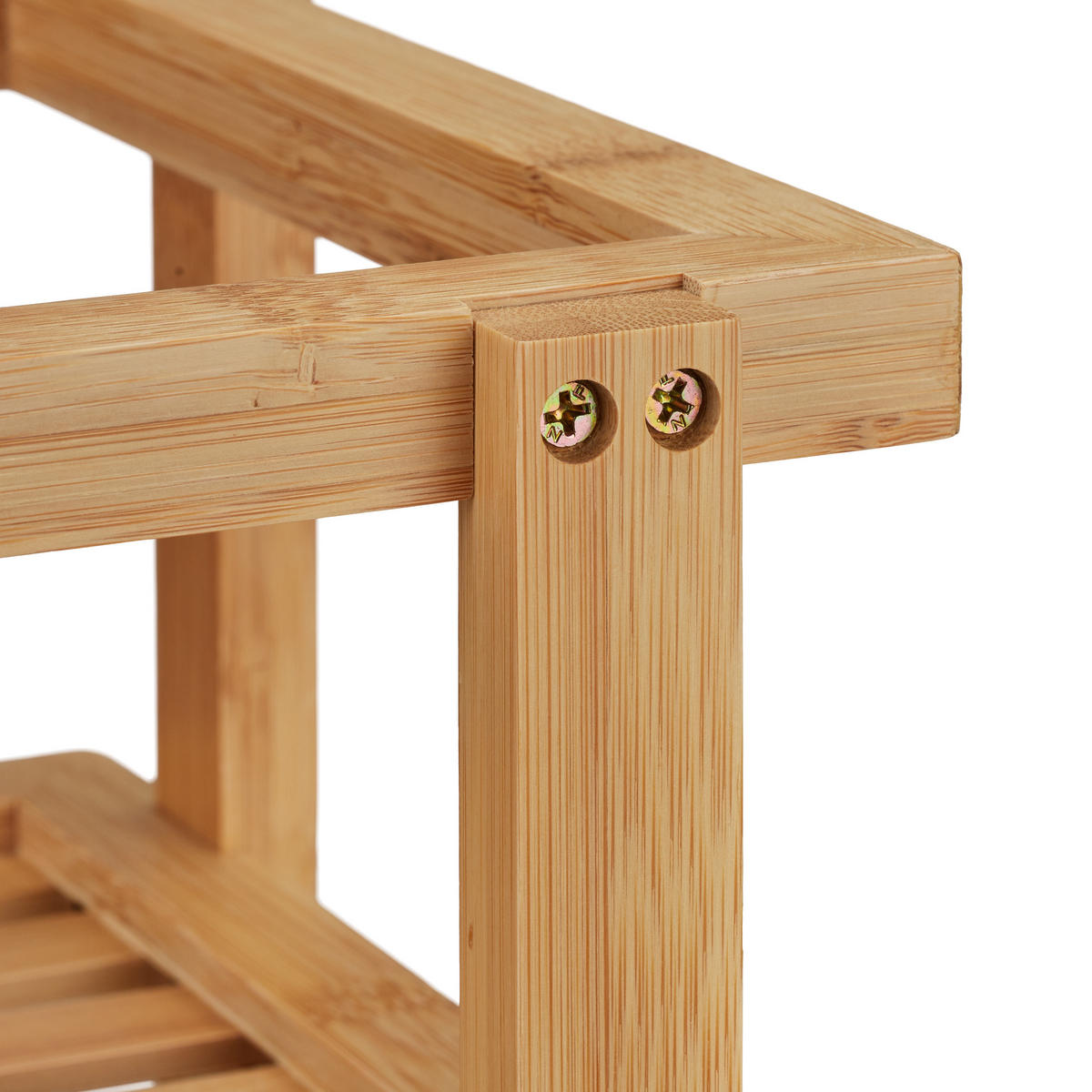 SCHRANKEINSATZ - Hellbraun, Holz (25.5/25.5/25.5cm) - Relaxdays