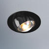 EINBAULEUCHTE Beam Schwarz - Schwarz, Metall (11/11/8cm) - s.luce