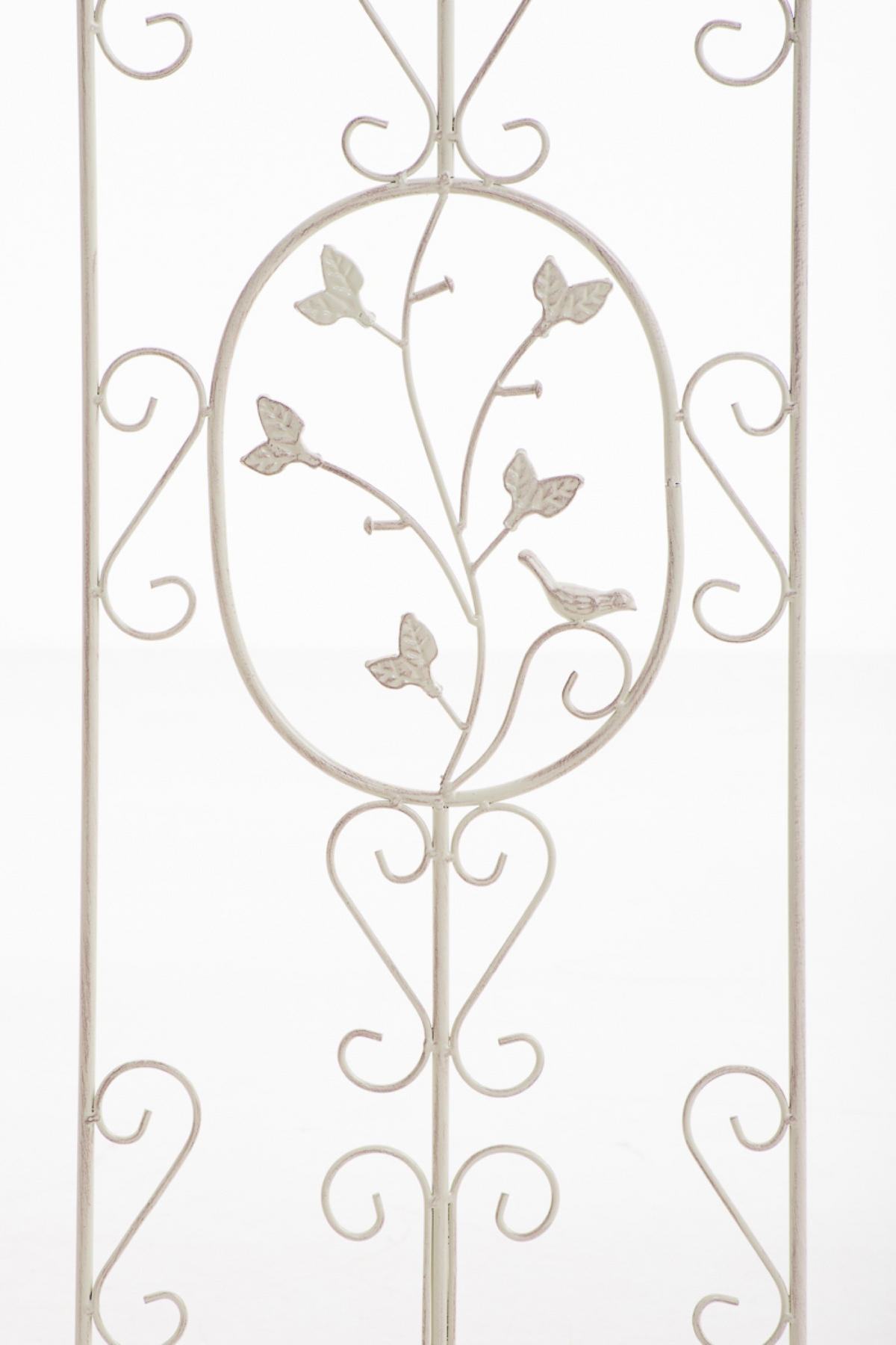 RANKGITTER Burk antik-creme - Naturfarben, Metall (35/122/7cm) - TPFGarden