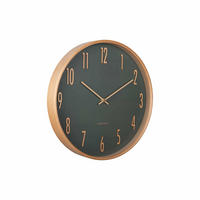 WANDUHR Gracil Grün 40/5/40 cm - Grün, Holzwerkstoff (5/40/40cm) - Karlsson