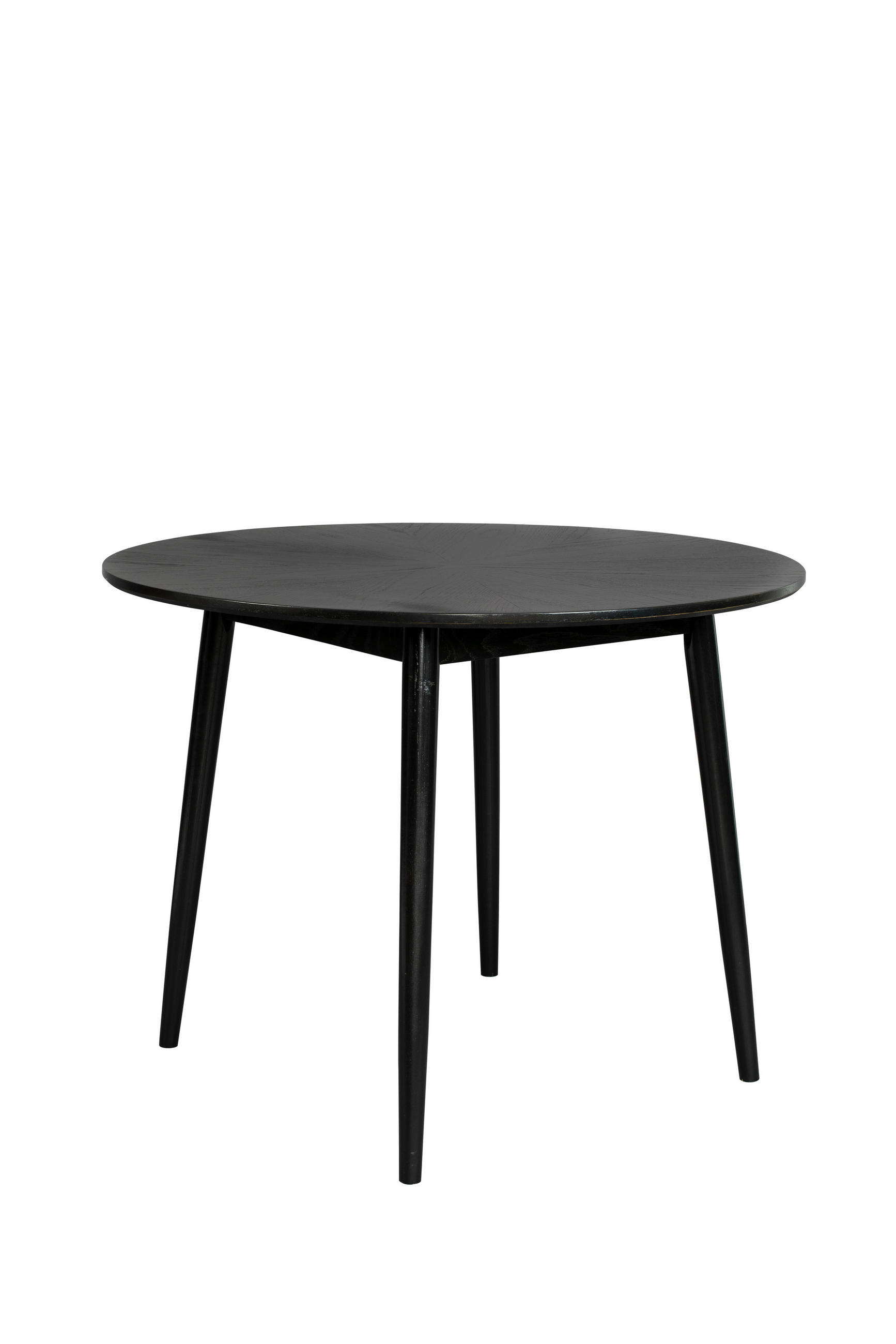 ESSTISCH Fabio - Schwarz - 100/100/75 cm - Schwarz, Holz (100/100/75cm)