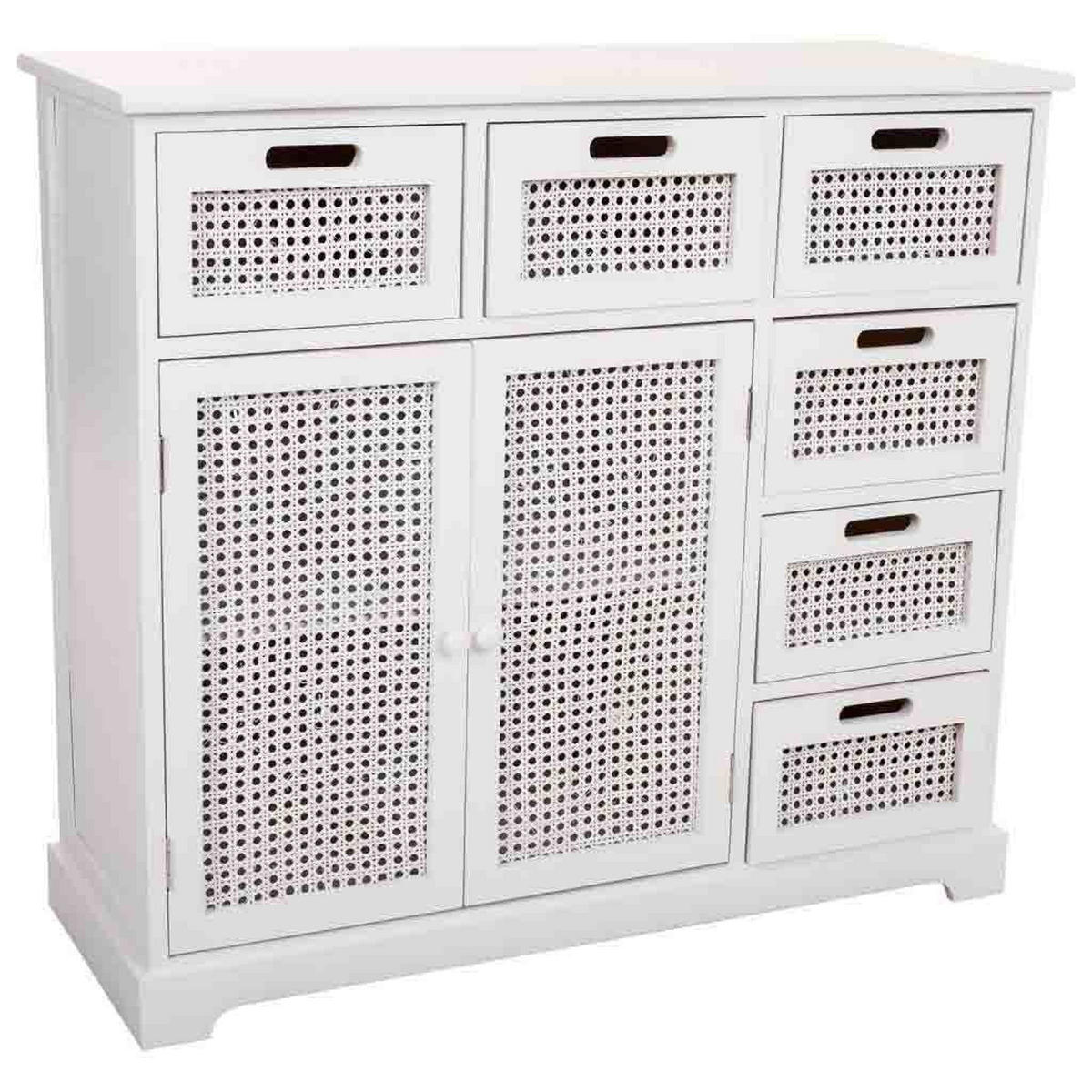 SIDEBOARD aus Holz 86x33x79 cm - Weiß, Holz (86/78.5/33cm) - Wanderlust
