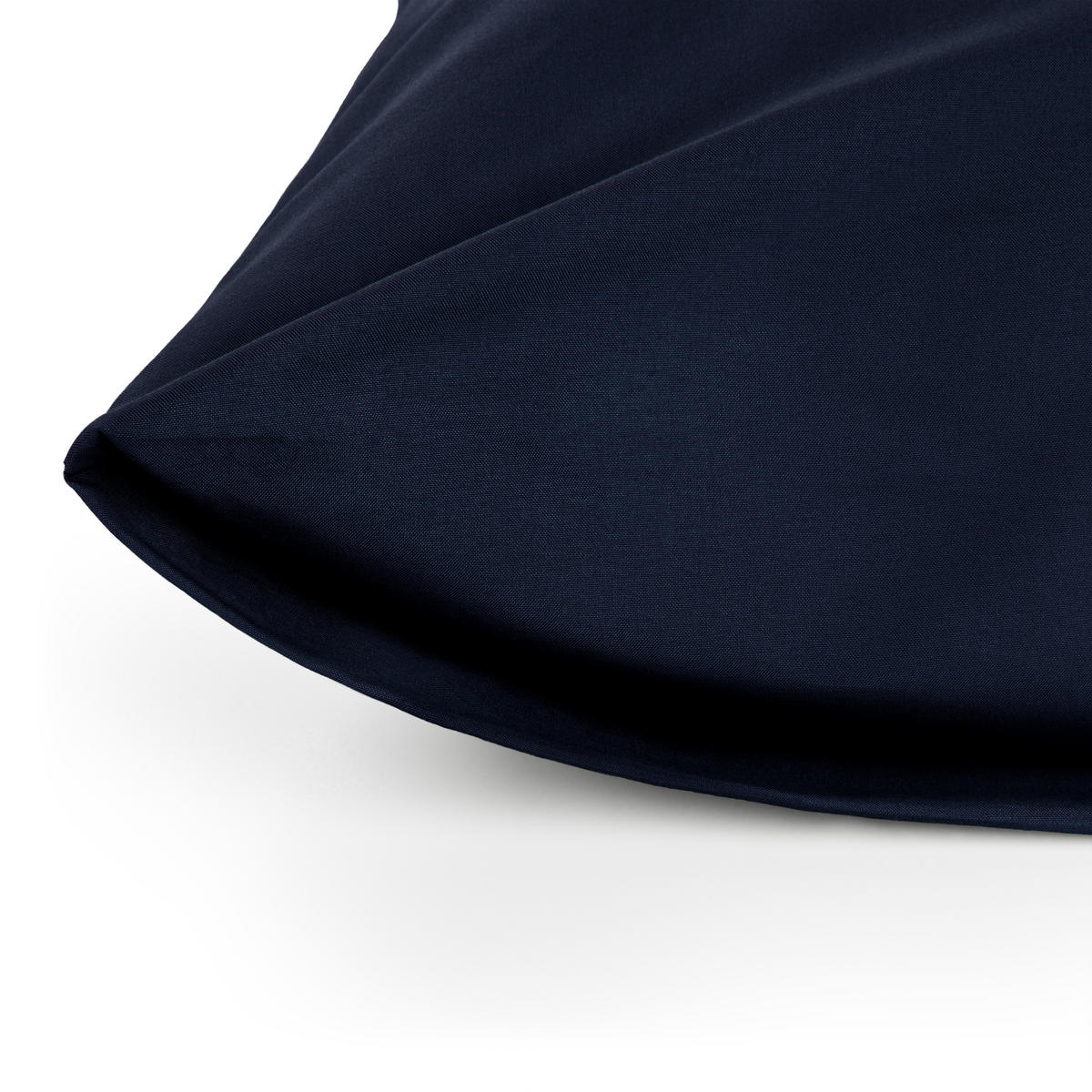 BETTLAKEN 3er Set - Spannbettlaken 180x200x30cm 2X Kissenbezug 50x80cm - Dark Ocean Blue - Dunkelblau, Textil (180/200cm)