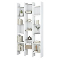 BÜCHERREGAL Weiß 29/96/192 cm - Weiß, Holzwerkstoff (96/192/29cm) - DMORA