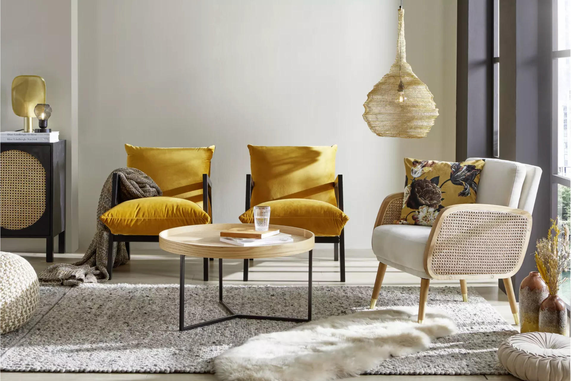 Boho styl bydlení inspirace