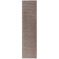 HOCHFLOR LANGFLOR TEPPICH LÄUFER COTTAGE - Taupe, Textil (80/200cm) - Snapstyle