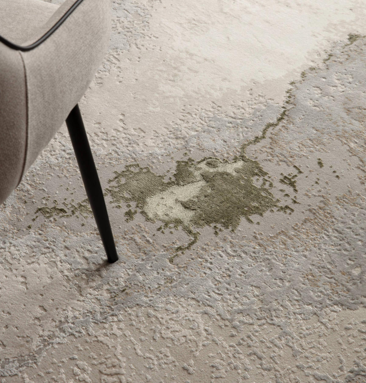 WOHNZIMMERTEPPICH modern grün 200x290 cm STERLING - Grün, Textil (200/290cm) - Novatrend