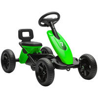 TRETKART DE-13060 leise EVA-Rollen Grün - Grün, Kunststoff (85.5/49/57cm) - ComfortXL