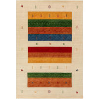 WOLLTEPPICH Jamal Multicolor/Beige 250x350 cm - Multicolor, Textil (250/350cm) - benuta Nest